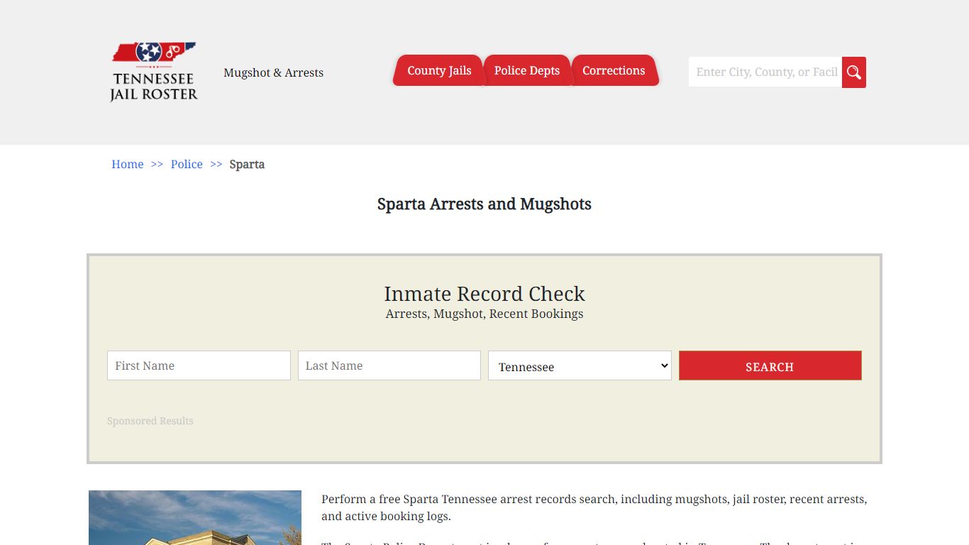 Sparta Arrests and Mugshots | Jail Roster Search
